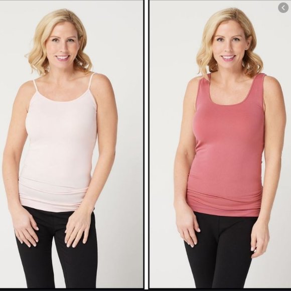Femme Débardeur Bretelles Spaghetti Ajustable Camisole de Base Débardeur Sexy Ete Satin Tunique